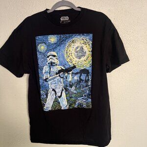 Star Wars VFifthSun Van Gogh Inspired Stormtrooper Shirt Large